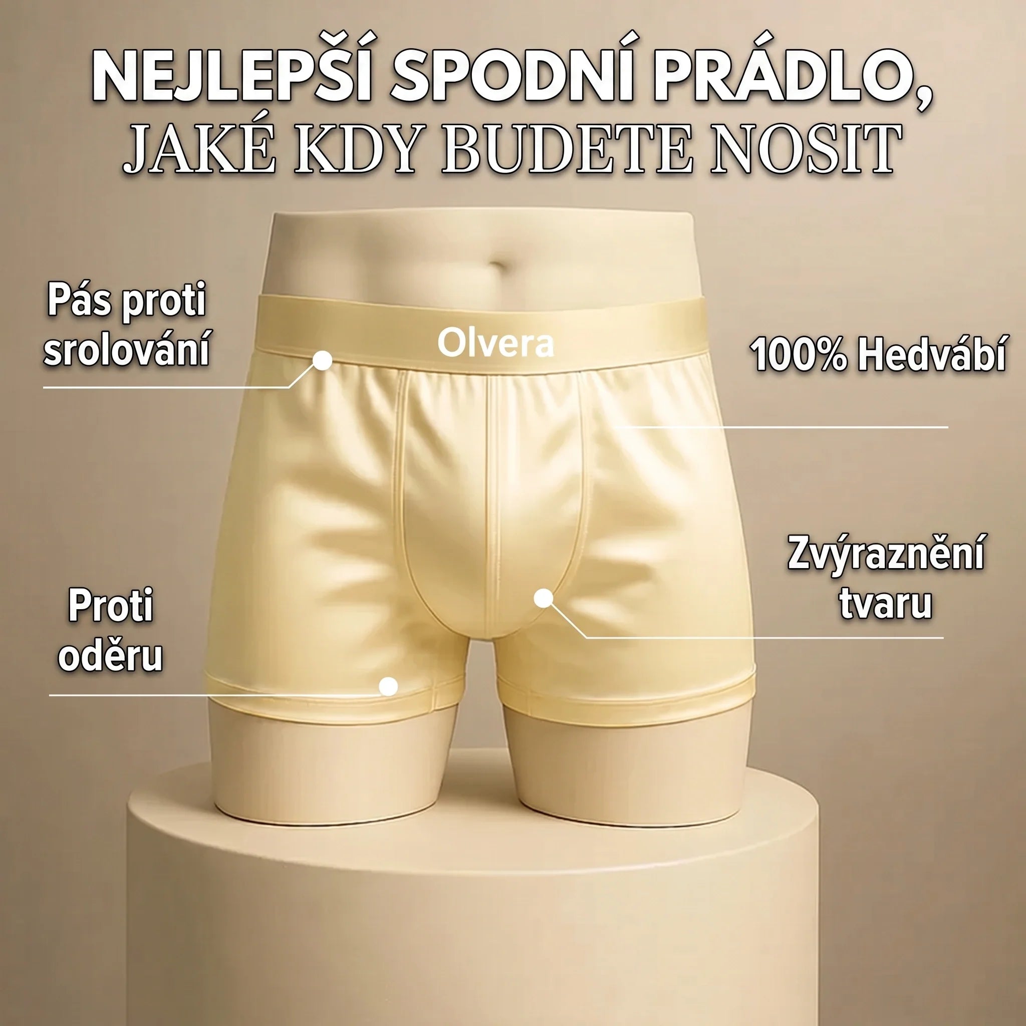 Hedvábné Boxerky Olvera | Prémiový Komfort, Udržitelný Design