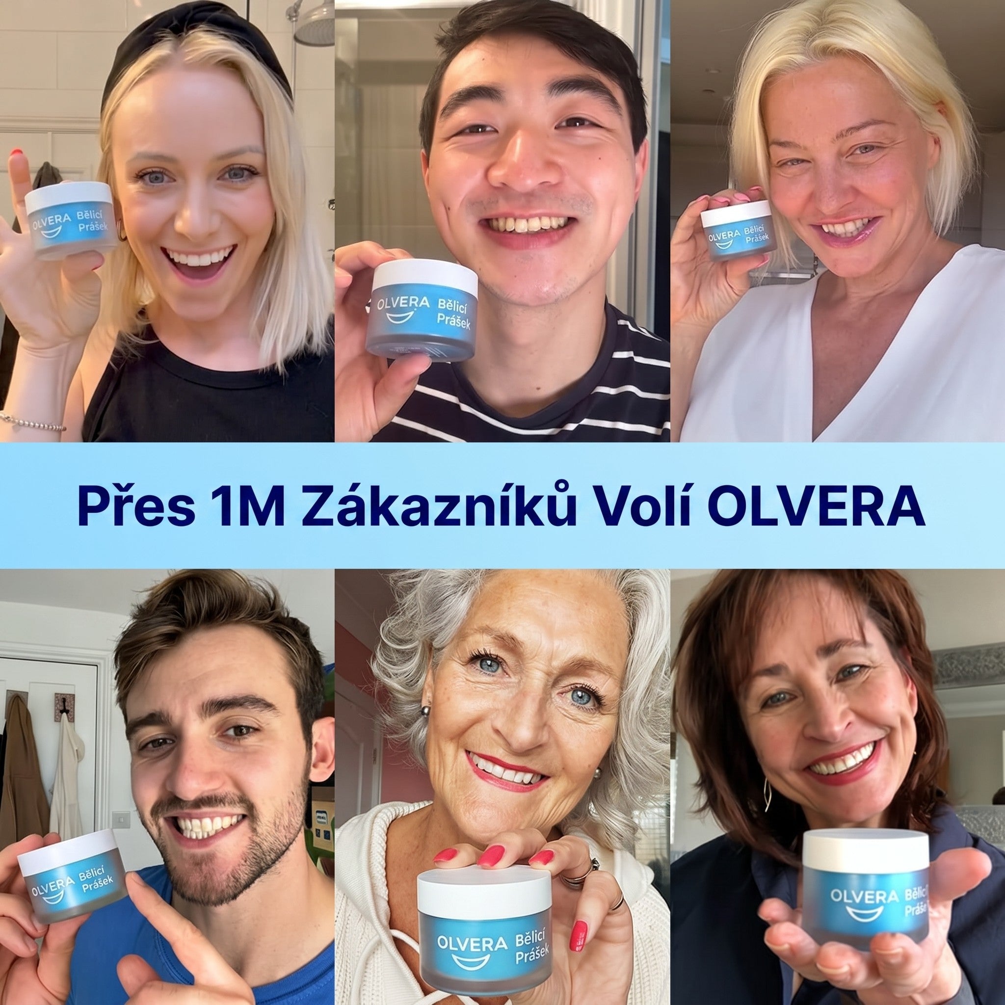 Prášek na bělení zubů schválený zubními lékaři