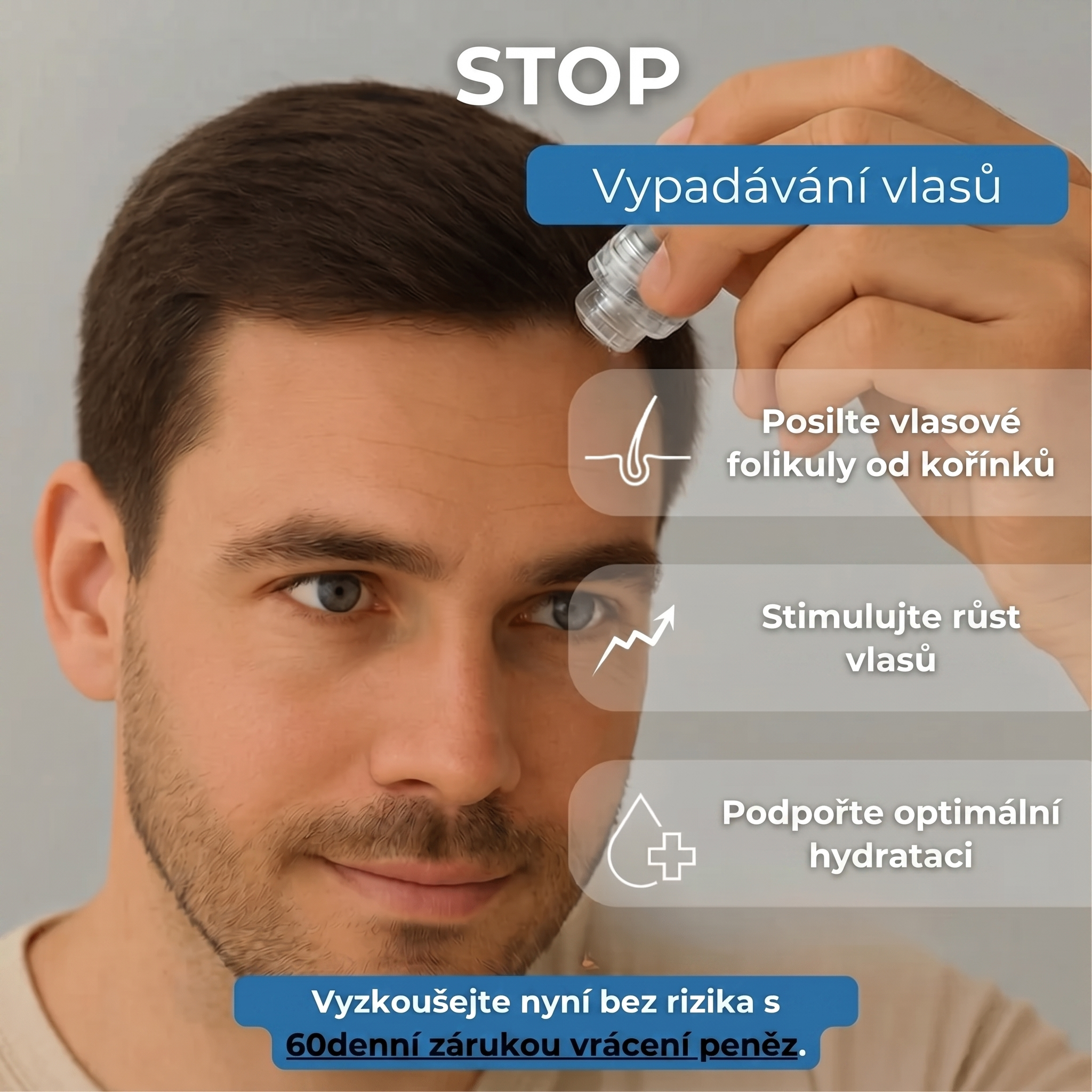 Vlasová Technologie Micro-infuse® pro Muže