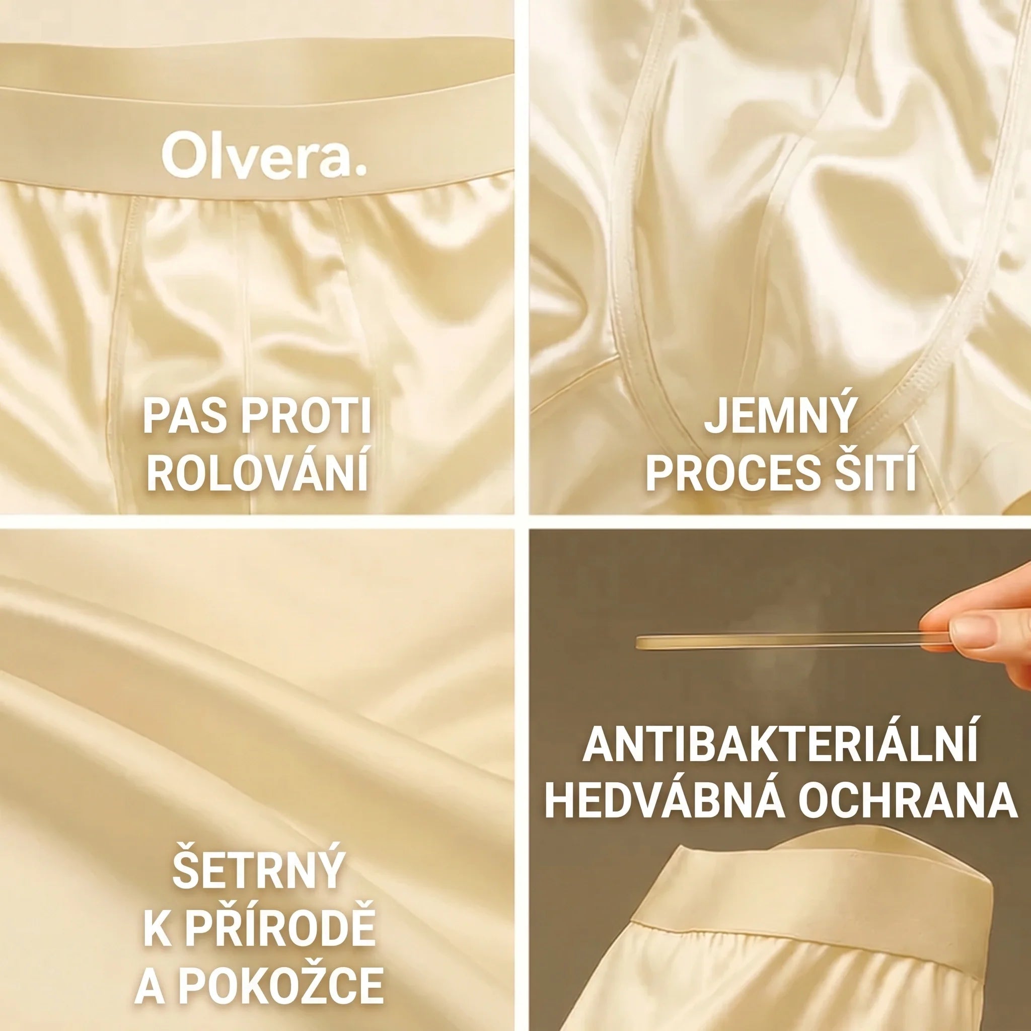 Hedvábné Boxerky Olvera | Prémiový Komfort, Udržitelný Design