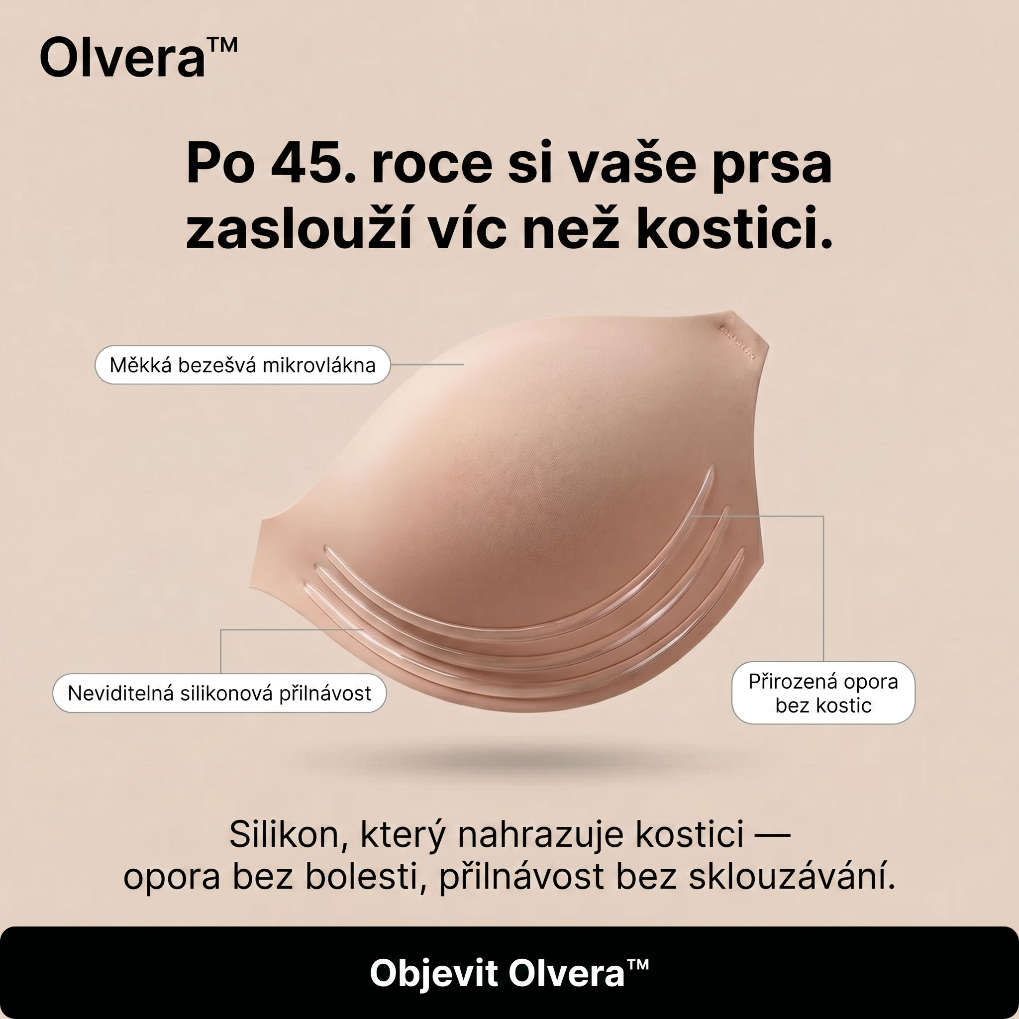 Podprsenka Gel 3D Lift